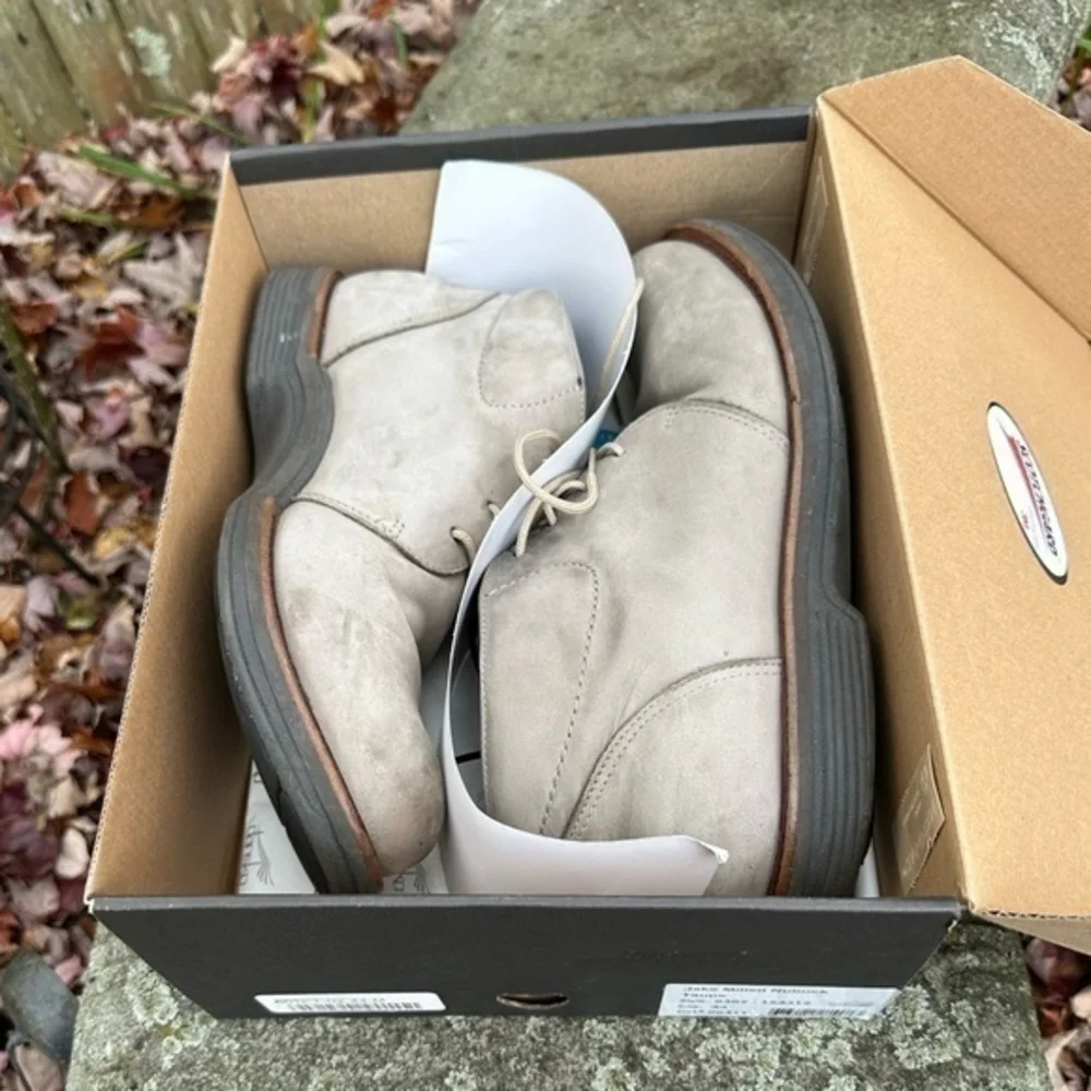 Dansko‎ Men’s Jake Milled Nubuck Taupe Chukka Boots - Size 10.5M